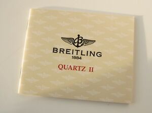 【送料無料】腕時計　ワイドブランオリジナルnotice breitling quartz ii blanc originale pour montres modles quartz