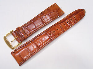 【送料無料】腕時計 ベラペレコンミリcinturino in vera pelle di coccodrillo per orologi con ansetta da 20 mmluisiana