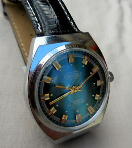 【送料無料】腕時計　アールデコmontre octo mixte mecanique dancienne generation, deco verticales,17 rbs,1970 19,225円