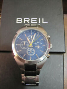 【送料無料】腕時計 ウォッチクロノゲントステンレスボックスオンbreil watch tw 1471 chrono gent 42 mm stainless steel with box|hokushin