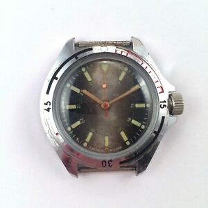 【送料無料】腕時計　ビンテージソボストークvintage soviet vostok watch navy vgc *us seller* 1400｜hokushin