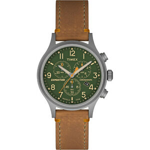 【送料無料】腕時計　スカウトクロノエクスペディションタングリーンtimex expedition scout chrono watch tangreen｜hokushin