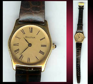 【送料無料】腕時計 ビンテージ#ゴールドトーンベゼルウォッチvintage women039;s bulova watch with gold tone bezel nos|hokushin