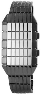 【送料無料】腕時計　メンズチタンマトリックスバイナリexcellanc herrenuhr titanlook matrix datum metall quarz binr x200671000010