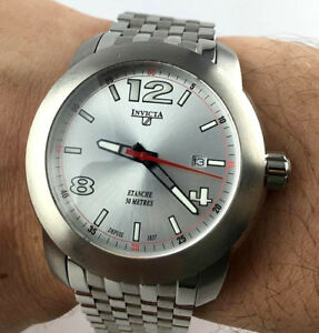 【送料無料】腕時計　オーバーサイズダイバーウォッチorologio invicta oversize diver myota watch 43mm uomo acciaio fondo magazzino｜hokushin