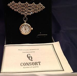 【送料無料】腕時計　デザイナーゴージャスピンconsort designer quartz pin watch gorgeous bnib