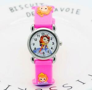 送料無料 腕時計 シリコーンデジタルファッションプリンセスアニメウォッチ3d Fashion Princess Soph Cartoon Watch For Children Girls Silicone Digital Wa Movilesgarcia Com