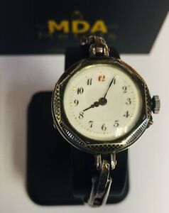 【送料無料】腕時計　シルバービンテージレディースsilver vintage ladies winder watch