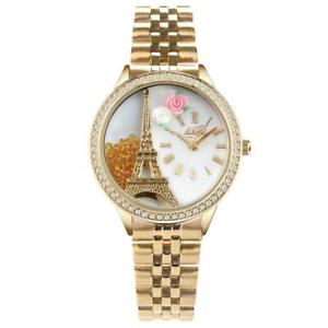 【送料無料】腕時計　ラグジュアリーコレクショントーレフェルゴールドorologio donna didofa luxury collection df999g torre eiffel didof gold 3d
