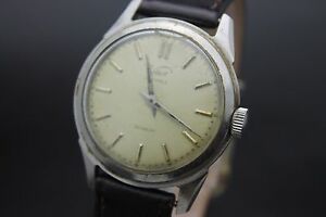 【送料無料】腕時計　オリジナルヴィンテージステンレススチールメンズウォッチoriginal vintage kelbert 17 jewel stainless steel wind up mens wrist watch l7