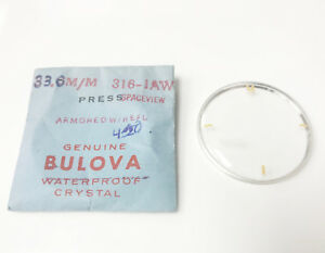 【送料無料】腕時計　クリスタルアクリルスペースビューパーツ＃ドームクリスタルbulova spaceview acrylic crystal 336mm part 3161aw armored press dome crystal 20,860円