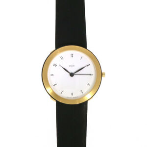 【送料無料】腕時計　ゴールドホワイトクラウスボッタウォッチwatchpeople damenuhr eos gold white klaus botta design wp026