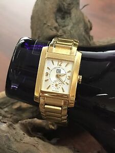 【送料無料】腕時計　スイスレディースゴールドトーンウォッチesq swiss ladies gold tone watch e5343 works