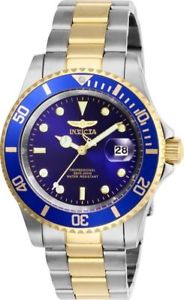 【送料無料】腕時計　プロダイバーメンズゴールドトーンシルバーステンレススチールウォッチ26972 invicta pro diver 40mm mens goldtone and silver stainless steel watch｜hokushin