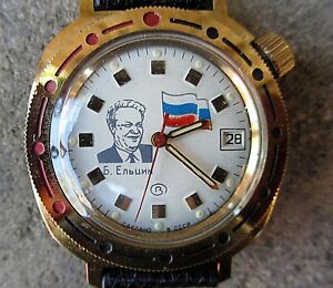 【送料無料】腕時計　メッカニマニュアルヴォストークorologio meccanico manuale russo vostok komandirskiye perfettamente funzionan