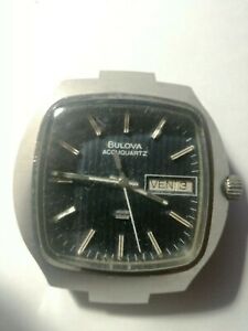 【送料無料】腕時計　スイスクオーツbulova accuquartz cal2242c swiss made non funzionante not working
