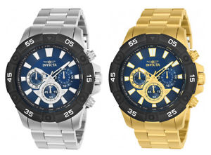 【送料無料】腕時計　メンズプロダイバークォーツクロノグラフステンレススチールウォッチinvicta mens pro diver quartz chronograph 100m stainless steel watch｜hokushin