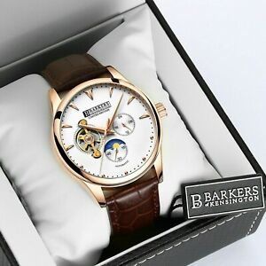 【送料無料】腕時計　ケンジントンメンズローズ￥barkers of kensington men’s automatic rose srp 525 inc 5 year warranty