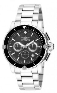 【送料無料】腕時計　メンズプロダイバークロノグラフクオーツステンレススチールウォッチinvicta mens pro diver chronograph 100m quartz stainless steel watch 15398