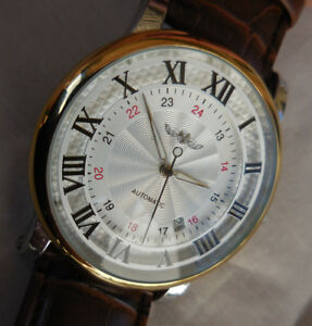 【送料無料】腕時計　モデルautomatique mixte winnertm142,ravissant model a guichet date amp; vision arriere