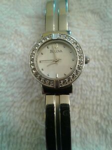 【送料無料】腕時計　bulova 96t09 wrist watch for women