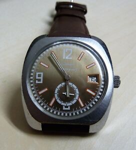 【送料無料】腕時計　マニュアル trnan datum handaufzug kal fe 23366 ca 1970er jahre