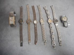 【送料無料】腕時計　ロットダイバーlot de 8 montres femme divers n1