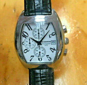 【送料無料】腕時計　クリエイションメンズクロノグラフfx creations mens chronograph watch｜hokushin