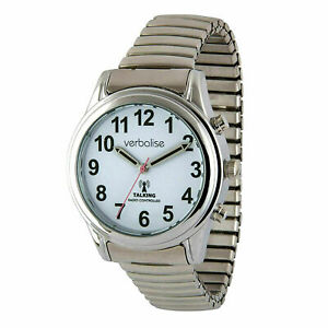 【送料無料】腕時計 アラームカレンダーストラップbest talking date,time alarm watch, calendar, radio controlled, expanding strap