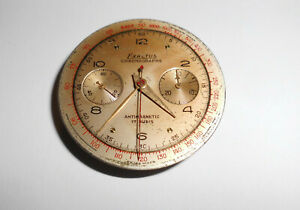 【送料無料】腕時計　ビンテージスイスクロノグラフメッセコングレスグラーツポインタaltes werk von chronograph exactus mit zb zeiger vintage swiss fr herren uhr
