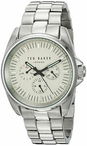 【送料無料】腕時計　テッドベーカーロンドン＃アナログラウンドウォッチスティールブレスレットted baker london men039;s multifunction analog round watch steel bracelet 10025264 の商品写真