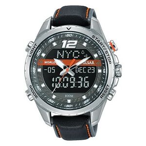 【送料無料】腕時計　パルサークロノグラフブレスレットpulsar gents chronograph bracelet watch pz4029x1
