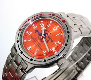【送料無料】腕時計　ヴォストークロシアダイバーウォッチvostok amphibia russian diver watch orologio russo 420378