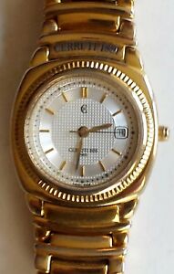 【送料無料】腕時計　セルッティレディクォーツcerruti lady quartz watch 412060