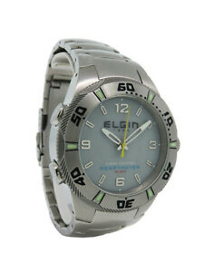 【送料無料】腕時計　＃メーターアナログデジタルアラームelgin 1863 led heartmeter men039;s analog digital daydate alarm watch