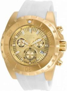 【送料無料】腕時計　プロダイバーメンズアナログラウンドクロノグラフゴールドトーンinvicta pro diver 24927 mens round chronograph date analog gold tone watch｜hokushin