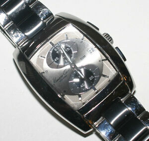 【送料無料】腕時計　ケネスニューヨークメンズステンレススチールチェココルナkenneth cole york mens stainless steel watch kc3840｜hokushin