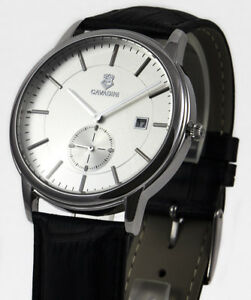 【送料無料】腕時計　メンズホワイトプチモデルcavadinizentralsekunde stahl herren uhr in weiss petite second model 2018 quarz