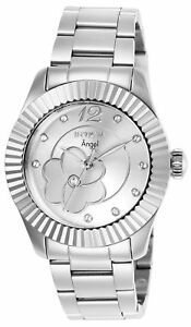 【送料無料】腕時計　ステンレススチール27445 invicta 35mm womens angel stainless steel watch｜hokushin 21,286円