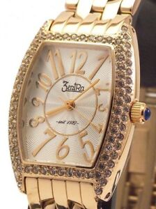 【送料無料】腕時計　レディーススワロフスキークリスタルウォッチzentra damenuhr z28365 mit swarovski kristalle