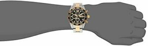 【送料無料】腕時計 クロノグラフメンズステンレススチールシルバーストーンinvicta mens ii chronograph 18k goldplated and silvertone stainless steel