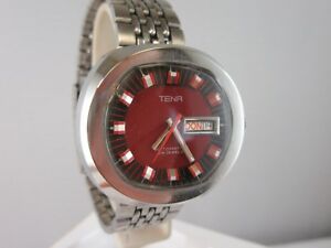 【送料無料】腕時計 テナフライアリービンテージトップj574 vintage tena 25 jewels automatic top zustand tag amp; datum