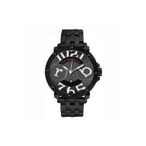 【送料無料】腕時計　ロッコバロッコベルファストサイズorologio uomo roccobarocco belfast blf111 bracciale acciaio nero oversize xl