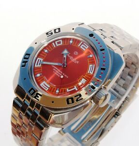 【送料無料】腕時計　ヴォストークダイバーウォッチサブvostok amphibia diver watch 200m sub 710395 22,185円