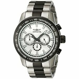 新品 腕時計 トーンステンレススチールメンズスピードウェイクロノグラフウォッチinvicta Mens Speedway Twotone Stainless Steel Chronograph Watch Hokushin 送料込 Www Faan Gov Ng