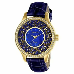 【送料無料】腕時計　レザーウォッチinvicta angel 24590 leather watch