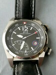 【送料無料】腕時計　ホーカーハリアーavi8 hawker harrier ii av4004 aviator wristwatch, estate found 27,860円