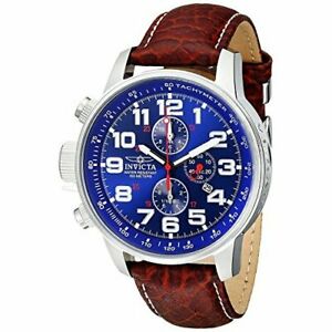 【送料無料】腕時計　レザークロノグラフウォッチinvicta iforce 3328 leather chronograph watch