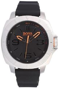 【送料無料】腕時計　ヒューゴボスオレンジメンズアナログシリコンストラップウォッチhugo boss orange mens analogue silicon strap watch 1513105