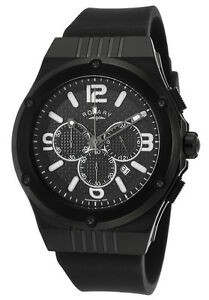 【送料無料】腕時計　ロータリーメンズフュージョンクロノグラフイオンラバーウォッチrotary mens fusion chronograph ion plated rubber watch gs03623c19｜hokushin